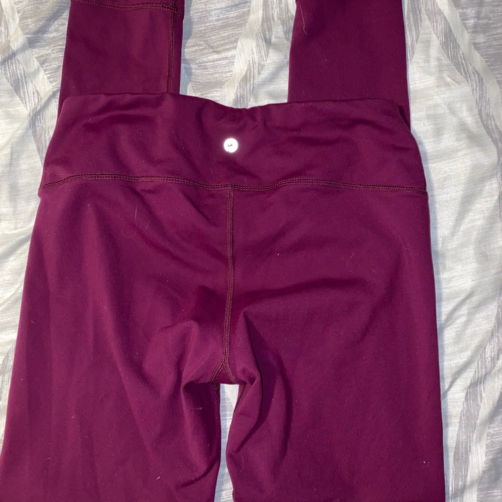 Magenta 90 Degree Full Length Leggings